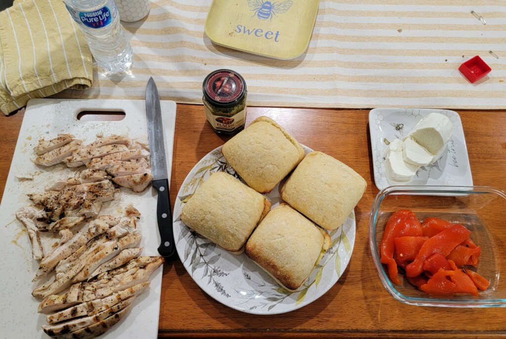 Chicken Ciabatta Sandwich Ingredients
